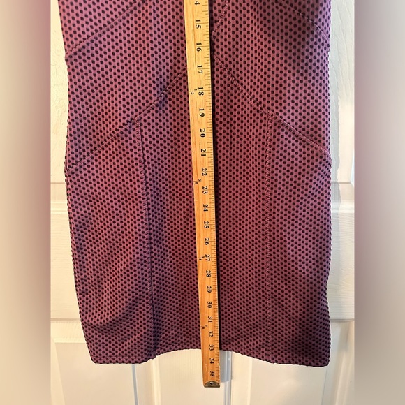 Intimately FREE PEOPLE Plum Berry Polka Dot Bodycon Slip Dress Sz S - Picture 7 of 10